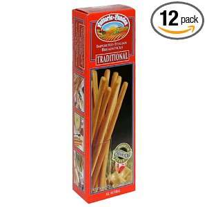 Fattorie & Pandea Italian Breadsticks, Traditional, 4.4 Ounce Boxes 