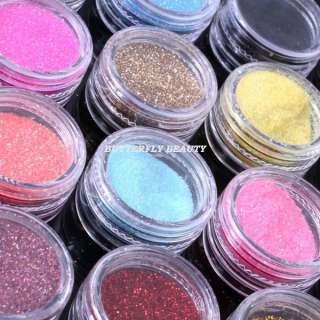 Glitter Dust Powder in 18 different colors