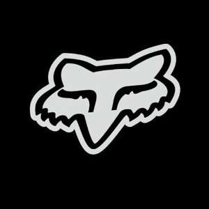  Fox Racing Fox Logo Solid Face   Vinyl Decal Sticker 6 