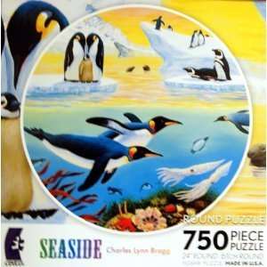   Paradise by Charles Lynn Bragg 750 Piece ROUND Puzzle Toys & Games