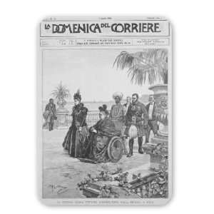  Queen Victoria on the Italian Riviera,   Mouse Mat 