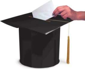 Graduation Mortarboard Card Collection Box 13682  