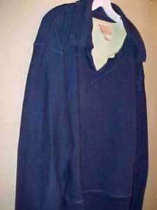 Susan Graver  Navy Blue Tunic Sweater XL 1X  