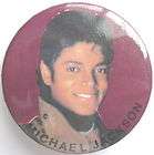 MICHAEL JACKSON THRILLER PROMOTIONAL PIN BACK BUTTON #2