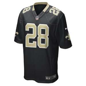 New Orleans Saints Mark Ingram #28 Replica Game Jersey (Black)  