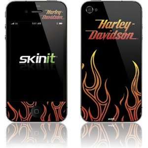 Skinit Harley Davidson In Flames (orange) Vinyl Skin for Apple iPhone 