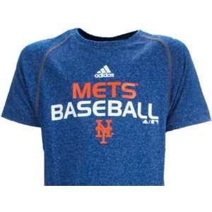   Mets Reebok MLB Youth Heathered Speedwick T Shirt