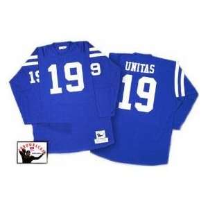  Indianapolis Colts Johnny Unitas 1970 Dark Jersey   44 (L 