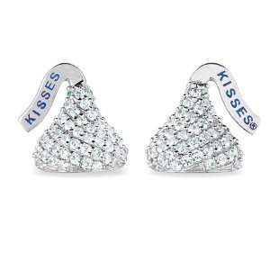  Hersheys Kisses Cubic Zirconia Post Earrings Jewelry