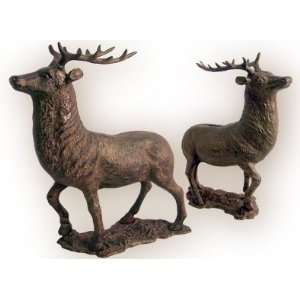  HUGE Elk Deer Bank Cast Iron: Everything Else