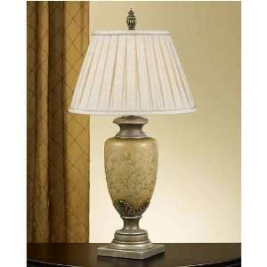  Murray Feiss Provence Gardens Pewter Silver Table Lamp 