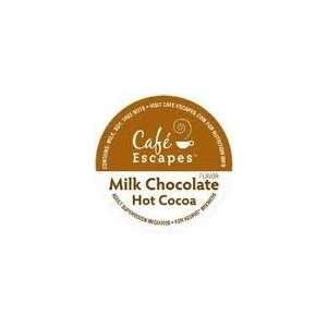  Cafe Escapes Milk Chocolate Hot Cocoa 96 K Cups for Keurig 