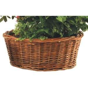  Wald Imports 12 1/4 Inch Willow Planter