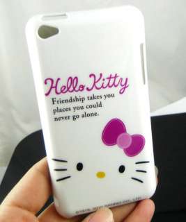 hellokitty Hard Back case For iPod Touch 4 4G 4th White TC25  