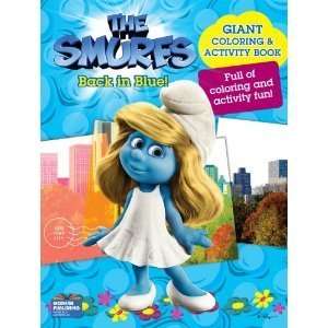    The Smurfs Movie Coloring Book   Back in Blue Toys & Games