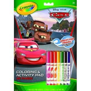   Disney Cars Coloring and Activity Book with Markers: Toys & Games