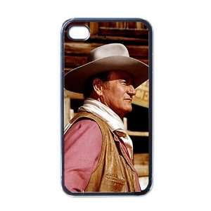  John Wayne Apple RUBBER iPhone 4 or 4s Case / Cover Verizon or At&T 