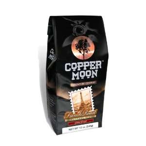 Copper Moon French Roast Coffee, Whole Bean, 12 Ounce Bag:  