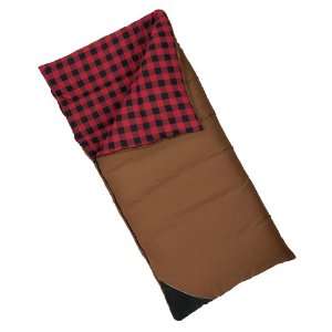  Wenzel Grande Oversize 0 Degree Sleeping Bag (Brown with 