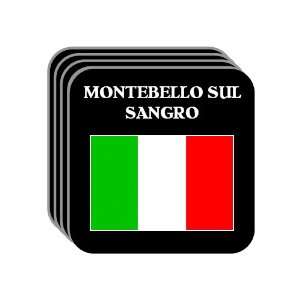  Italy   MONTEBELLO SUL SANGRO Set of 4 Mini Mousepad 
