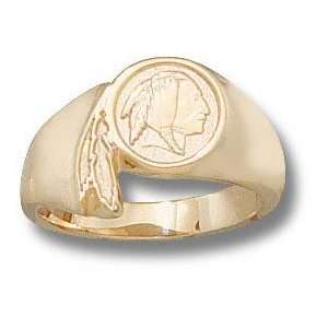 Washington Redskins Solid 10K Gold Logo 3/8 Ring Size 6.5  