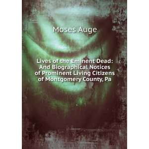   living citizens of Montgomery County, Pa. M 1811  Auge Books