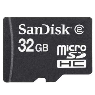 Sandisk 32GB MicroSD Memory Card + Screen Protector