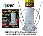 50+ MILE DIGITAL INDOOR TV ANTENNA HDTV DTV HD VHF/UHF  