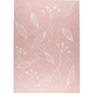  Hokku Designs Blossom Pink Contemporary Rug