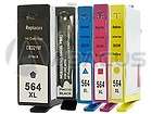 5x HP 564 GENUINE Ink for PhotoSmart Wireless e All in One Printer 