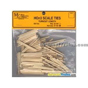  Micro Engineering HOn3 Scale Turnout Length Full Profile 