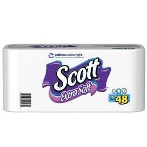 Scott Extra Soft, Mega Roll, (3x Regular), 1 Ply, White 