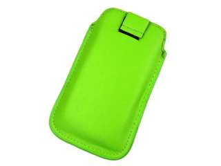 Leather Case Cover For IPHONE 3G / 3GS / 4G Green 9256  