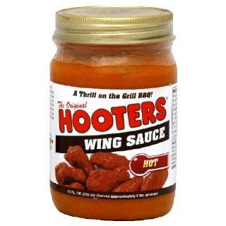  Hooters 3 Mile Island Wing Sauce, 12oz. 