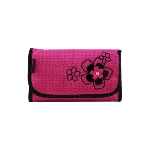  New Adorable Daisy Love Hot Pink Cosmetic Bag with Hanger 