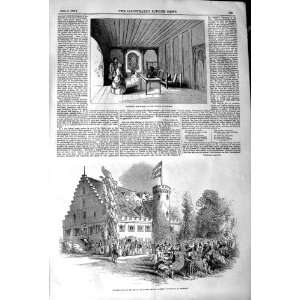   1845 LUTHER BED ROOM CITADEL COBURG ROSENAU PRINCE