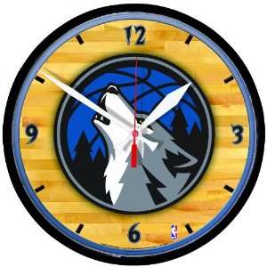  NBA Minnesota Timberwolves Round Clock: Sports & Outdoors