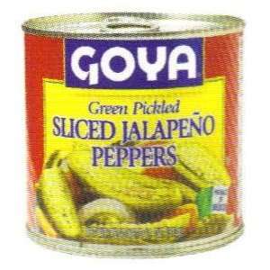 Goya Sliced Jalapeno Peppers 26 oz Grocery & Gourmet Food
