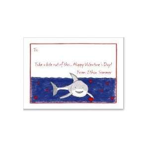  Valentine Shark Flat Card Toys & Games