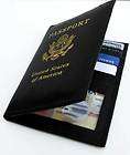 US PASSPORT Cover ID Credit card Leather Holder Wallet Premium 861 