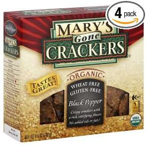 Marys Gone Black Pepper, Gluten Free, 6.5000 ounces (Pack of4)