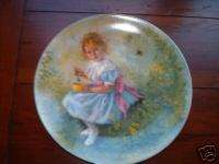 Collector Plate Little Miss Muffet by John McClelland  