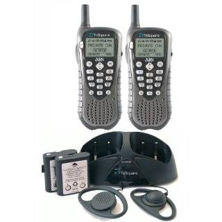 TriSquare eXRS TSX300 2VP 900MHz FHSS Digital Two Way Radio (Charcoal 