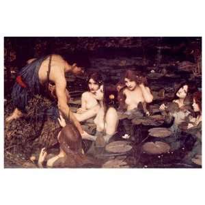  John William Waterhouse   Hylas And Nymphs