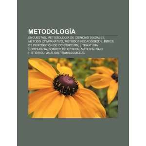  Metodología Encuestas, Metodología de ciencias sociales 