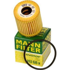  Mann Filter HU 68 X Metal Free Oil Filter Automotive