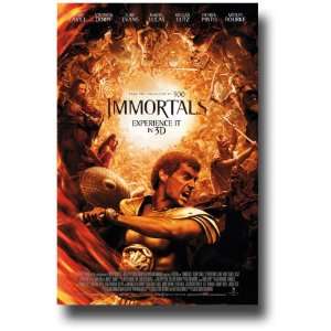  Immortals Poster   2011 Movie Promo 11 X 17   Mickey 