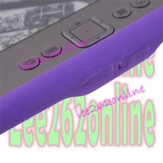 PURPLE COVER SILICONE CASE FOR  KINDLE 4 Wi Fi, 6 E Ink Display 