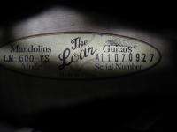 The Loar LM 600 VS Hand Carved All Solid F Mandolin Vintage Sunburst w 