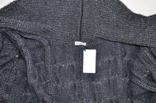 Authentic $2500 Malo Cashmere Knitted Heavy Sweater Jacket US XL EU 52 